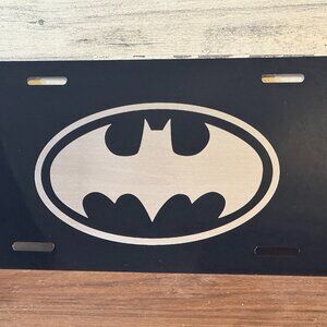 Batman license plate